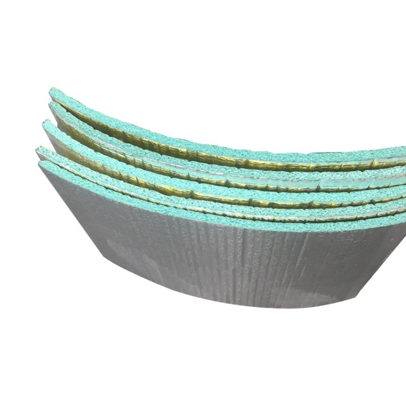 Aluminum Foil-Supported XPE Foam Fireproof Adhesive Insulation - PAIDU
