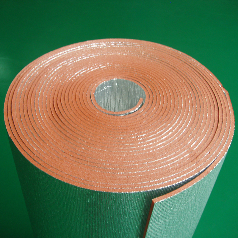 Heat Insulation Film Raw Rolls Al+Woven+ Xpe+Woven+Al Foil Film For Packaging - PAIDU