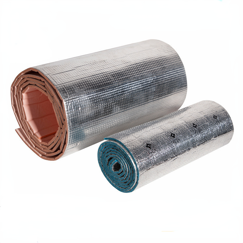 Customized XPE Foam Insulation Thermal Closed Cell Sound Heat Proofing Self Adhesive Roll Aluminum Foil Composite - PAIDU