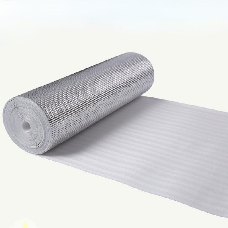 XPE Foam Insulation Thermal Closed Cell Sound Heatproofing Roll Aluminum Foil Composite With Adhesive Coating Customized - PAIDU